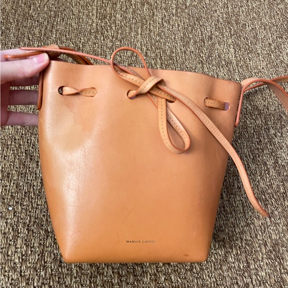 Mansur Gavriel Calfskin Mini Bucket Bag - Picture 6 of 10